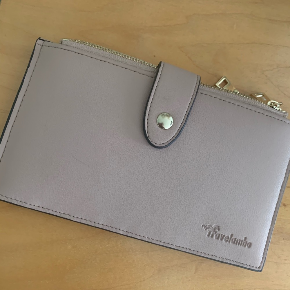 Travelambo Tan Wallet Used Once